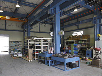 堺メンテナンス工場(堺石津工場)工場内